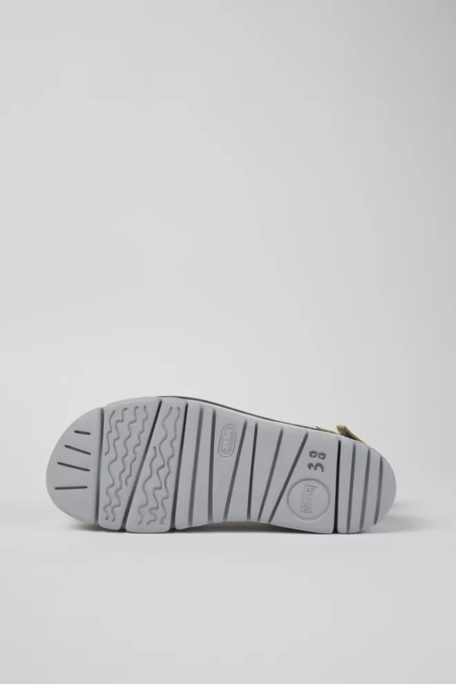 Sandalias<Camper Sandalia De Piel Multicolor Para Mujer