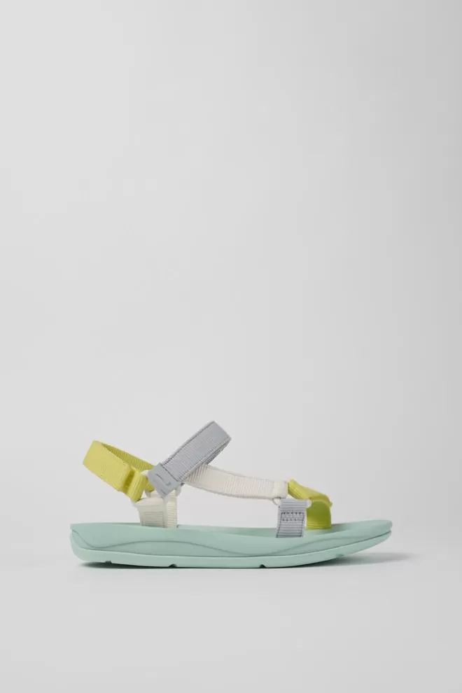 Sandalias<Camper Sandalia De Tejido Multicolor Para Mujer