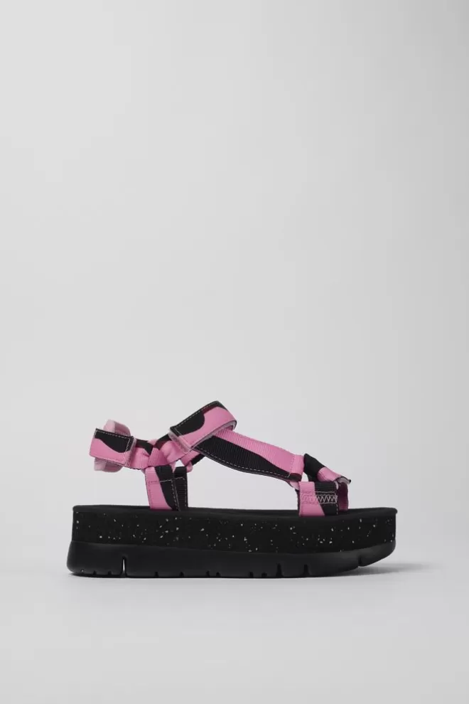 Sandalias<Camper Sandalia De Tejido Multicolor Para Mujer