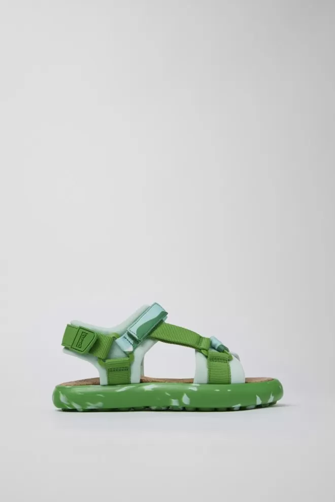 Sandalias<Camper Sandalia De Tejido Multicolor Para Mujer