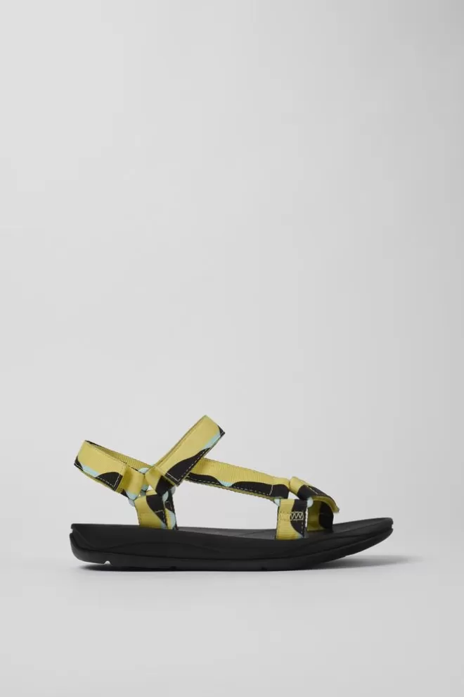 Sandalias<Camper Sandalia De Tejido Multicolor Para Mujer