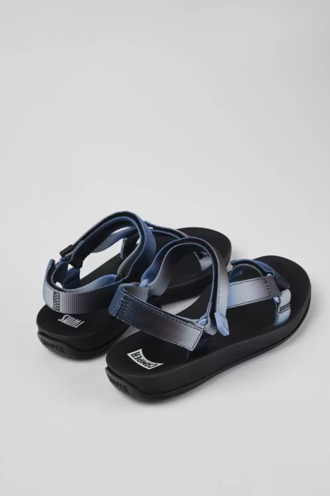 Sandalias<Camper Sandalia De Tejido Multicolor Para Mujer