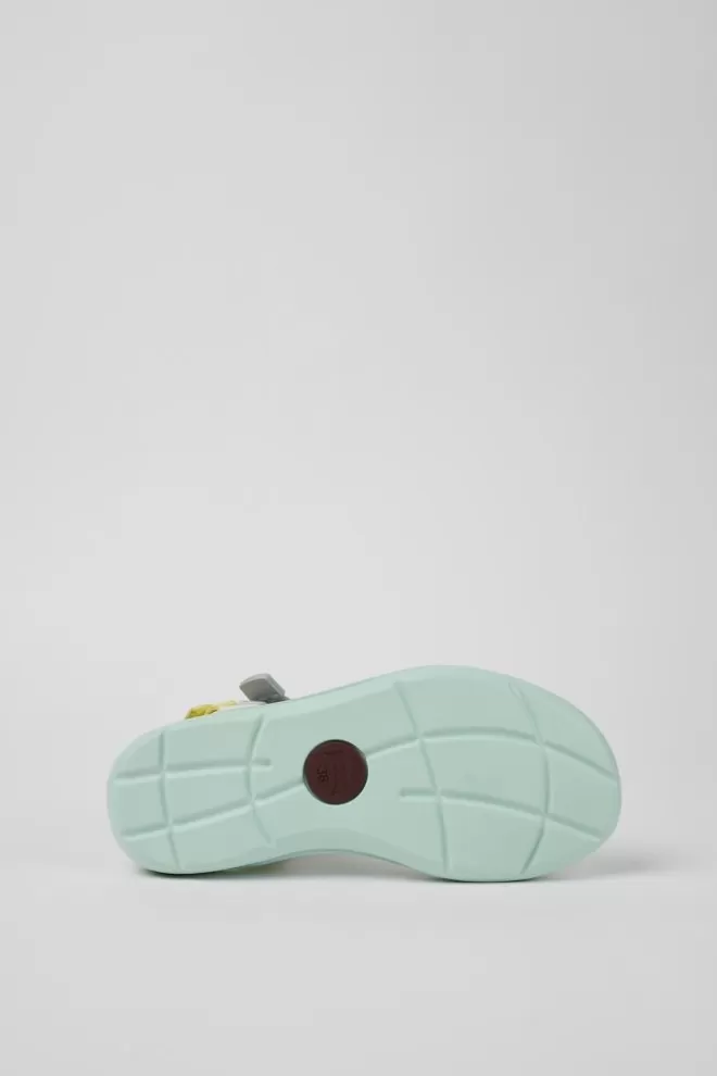 Sandalias<Camper Sandalia De Tejido Multicolor Para Mujer