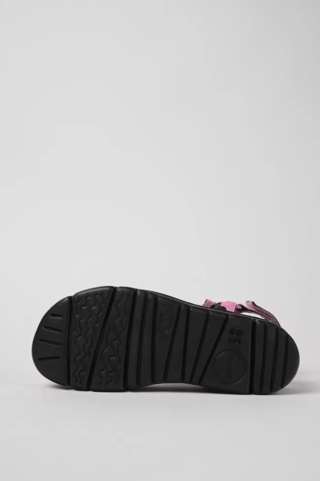 Sandalias<Camper Sandalia De Tejido Multicolor Para Mujer