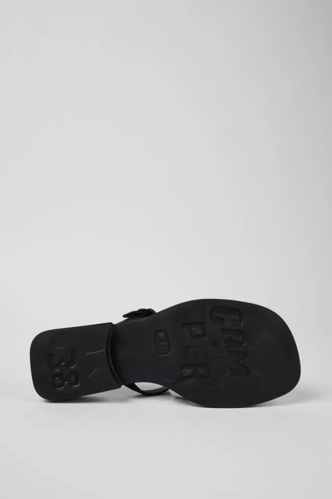Sandalias<Camper Sandalia Sin Puntera De Piel Multicolor Para Mujer