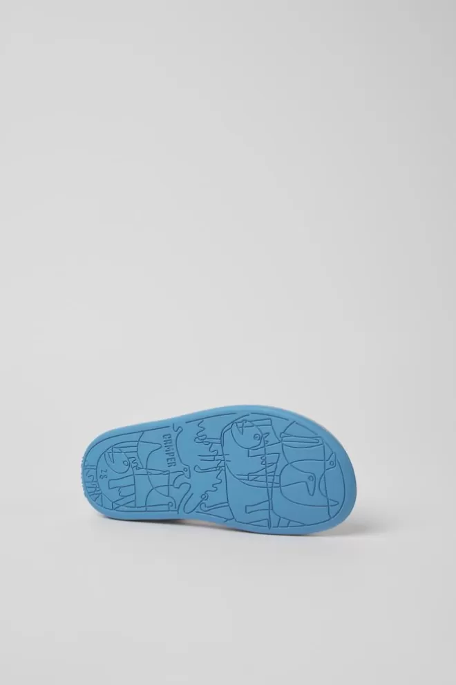Sandalias<Camper Sandalias Multicolores De Piel Para Ninos