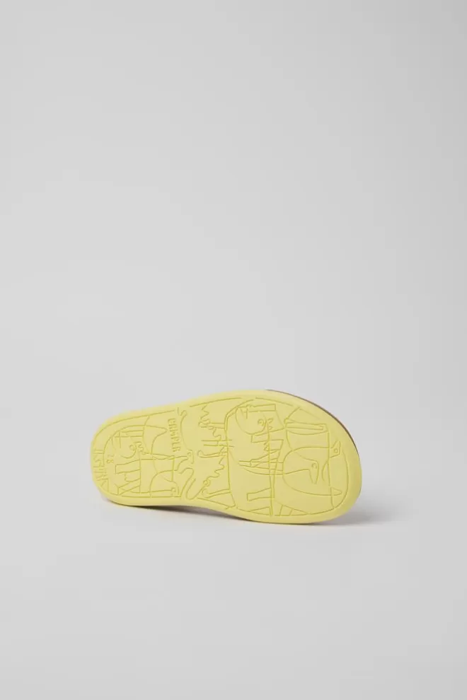 Sandalias<Camper Sandalias Multicolores De Piel Para Ninos
