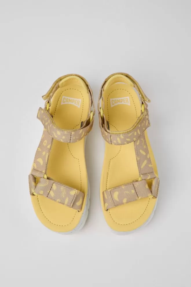 Sandalias<Camper Sandalias Multicolores De Tejido Para Mujer