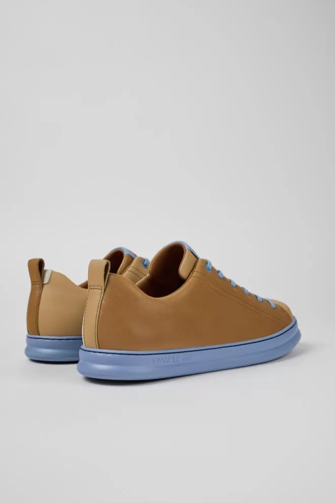 Zapatillas<Camper Sneaker De Piel Multicolor Para Hombre