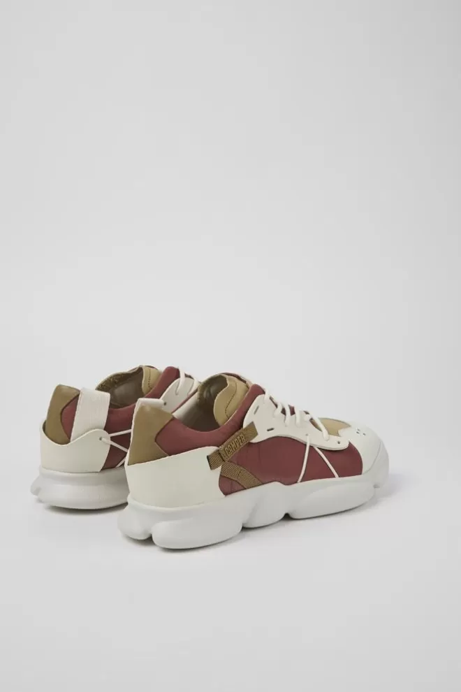 Zapatillas<Camper Sneaker De Piel/Tejido Multicolor Para Hombre