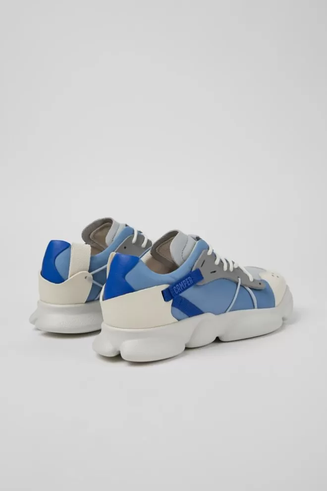 Zapatillas<Camper Sneaker De Piel/Tejido Multicolor Para Mujer