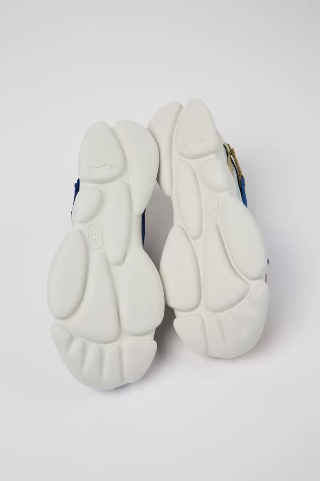 Zapatillas<Camper Sneaker De Piel/Tejido Multicolor Para Mujer
