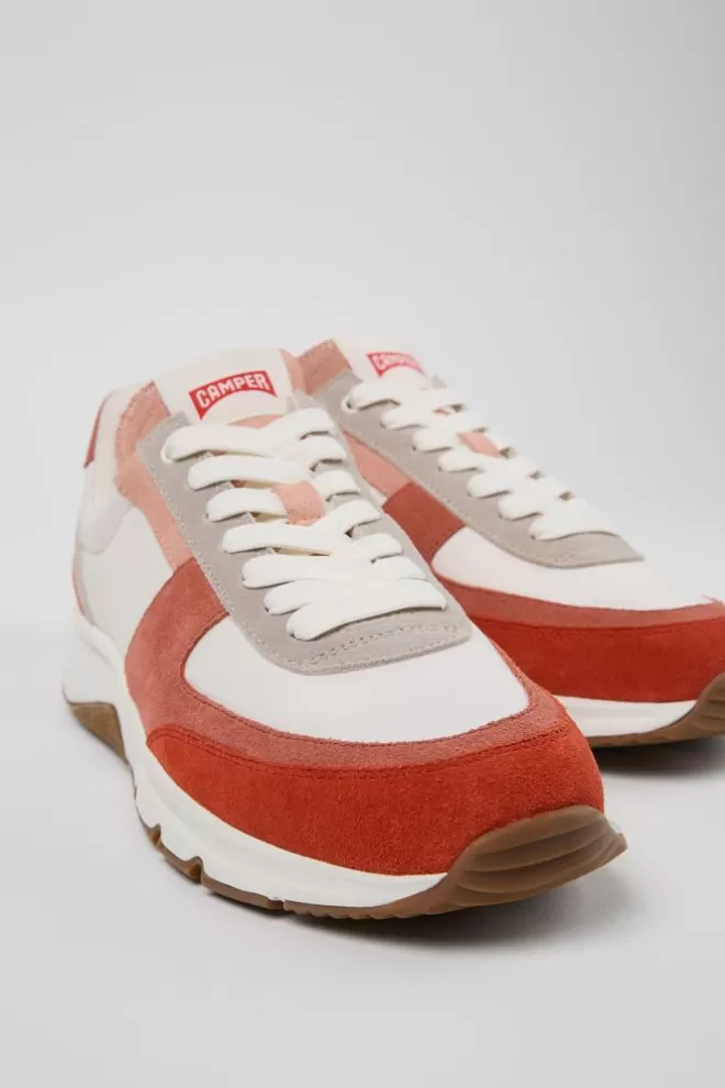 Zapatillas<Camper Sneaker De Tejido/Nobuk Multicolor Para Mujer