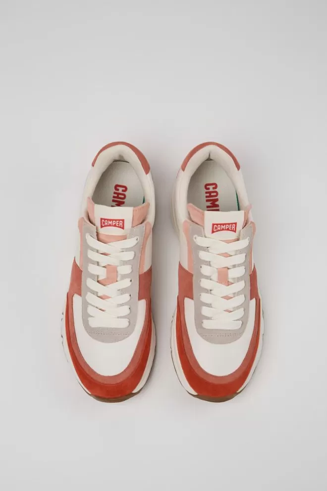 Zapatillas<Camper Sneaker De Tejido/Nobuk Multicolor Para Mujer