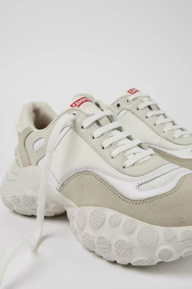 Zapatillas<Camper Sneaker De Tejido/Piel Multicolor Para Mujer