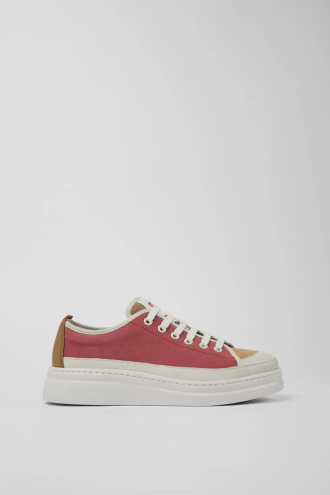 Zapatillas<Camper Sneaker De Tejido/Piel Multicolor Para Mujer