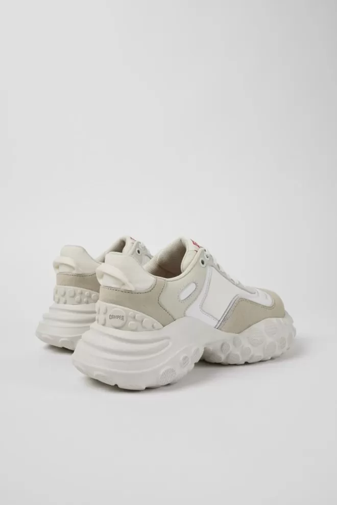 Zapatillas<Camper Sneaker De Tejido/Piel Multicolor Para Mujer
