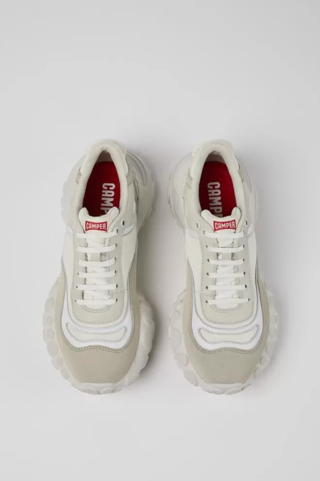 Zapatillas<Camper Sneaker De Tejido/Piel Multicolor Para Mujer