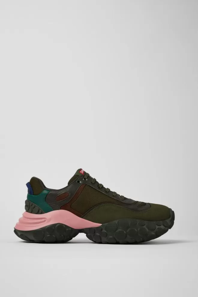 Zapatillas<Camper Sneaker Multicolor De Tejido Y Nobuk Para Hombre