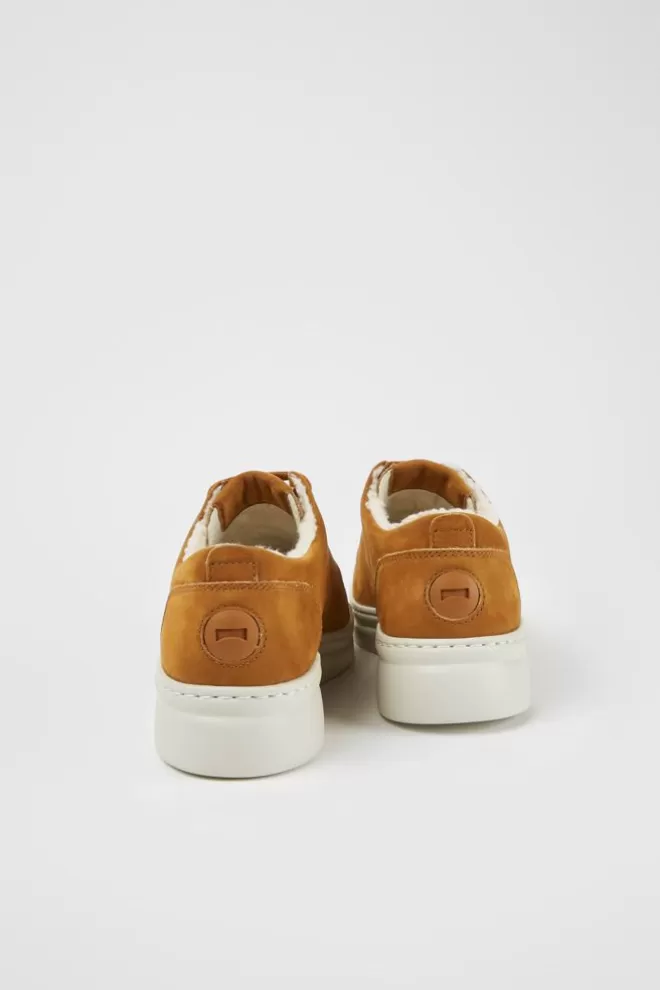 Zapatillas<Camper Sneakers De Ante En Color Marron