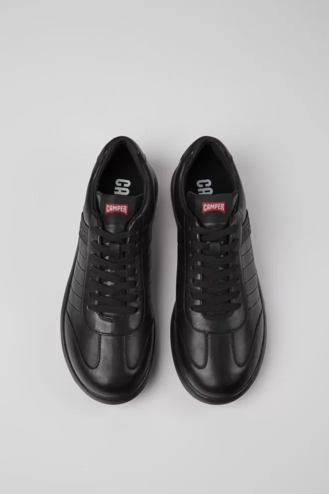 Zapatillas<Camper Sneakers De Piel En Color Negro Para Hombre