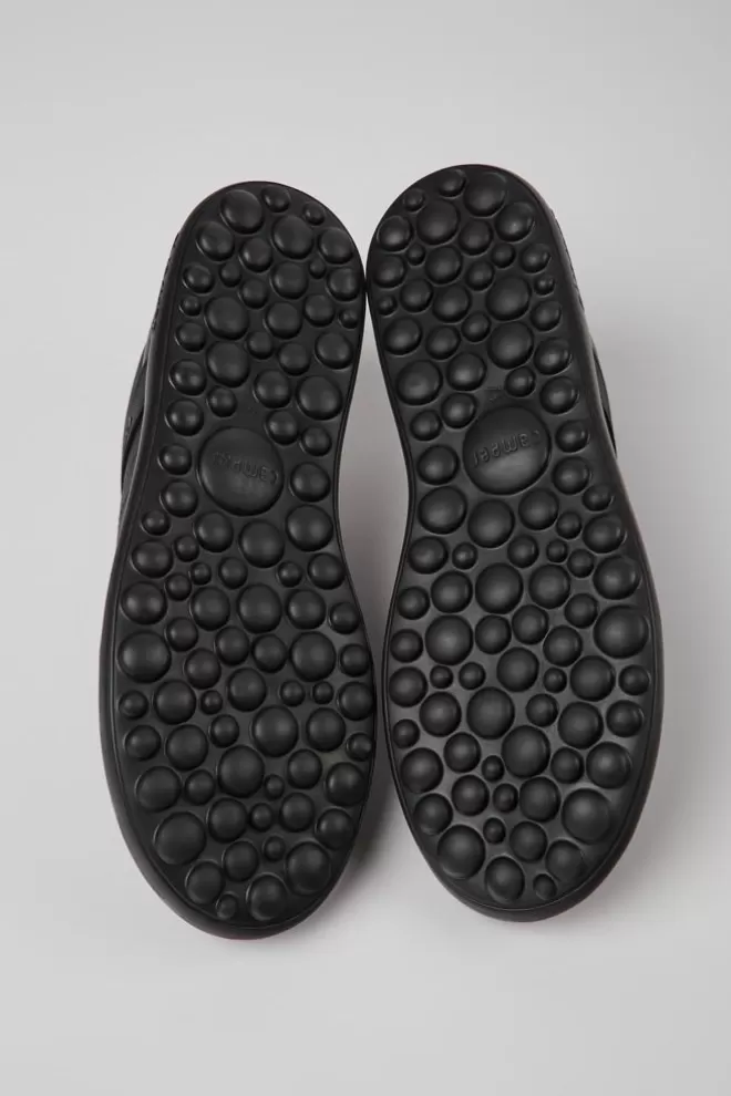 Zapatillas<Camper Sneakers De Piel En Color Negro Para Hombre