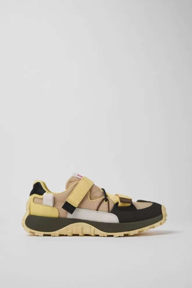 Zapatillas<Camper Sneakers Multicolores De Tejido Y Nobuk De Hombre