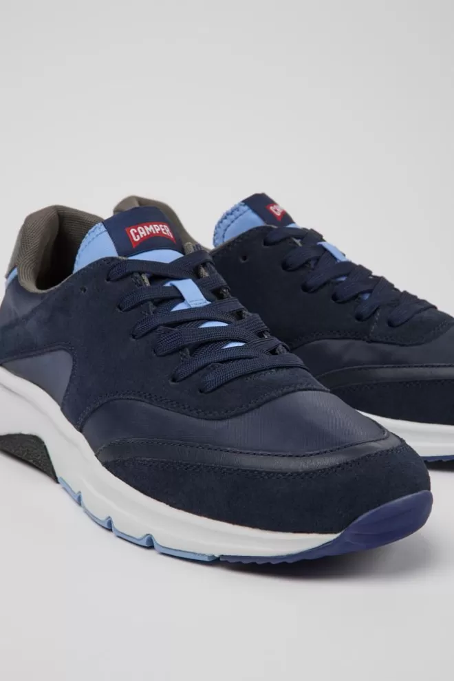 Zapatillas<Camper Sneakers Multicolores De Tejido Y Nobuk Para Hombre