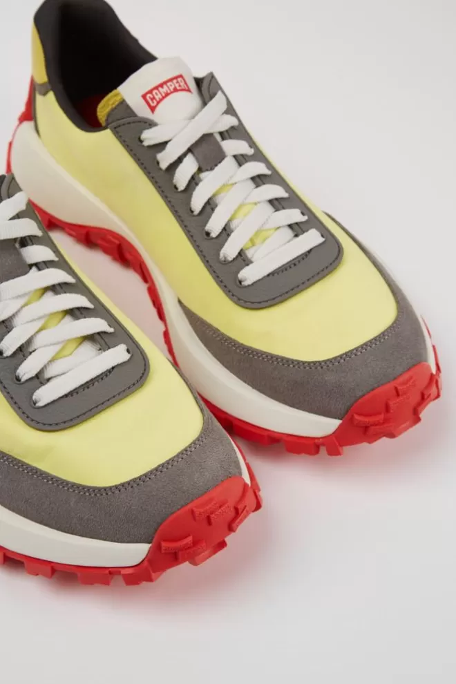 Zapatillas<Camper Sneakers Multicolores De Tejido Y Nobuk Para Hombre